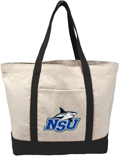 Vista 88 de Campus Lab Bolsa de lona con logotipo primario colegiado con bolsillo externo, bolsa de hombro reutilizable para ir de compras, playa Águilas A&m