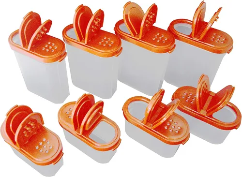 Vista 2 de Tupperware Set de coctelera modular mate (8) rojo