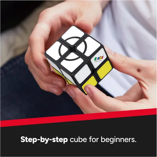 Vista 3 de Rubik’s Cube, Aprendiz, Cubo Principiante 2x2, Rompecabezas Clásico de Combinación de Colores, Rompecabezas Sensorial para Solución de Problemas