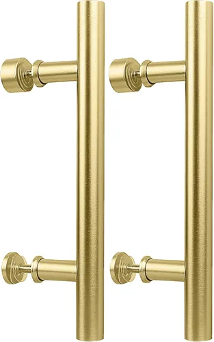 Vista 11 de National Hardware N700-102 Manija Madison, oro cepillado, 12 pulgadas