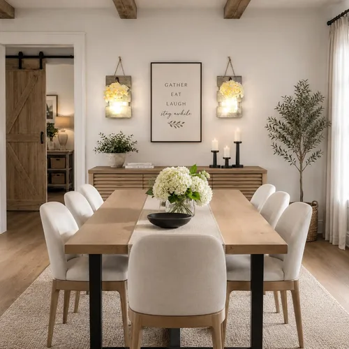 Vista 22 de Decoración rústica de madera para colgar en la pared con tira de luces LED para sala de estar y dormitorio modernos, estilo campestre inspirador