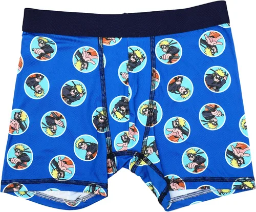 Vista 3 de Naruto Shippuden - Calzoncillos tipo bóxer con estampado de personajes para niños