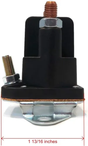 Vista 3 de Solenoide de arranque de repuesto para segadoras Troy Bilt 1752137, 1753539