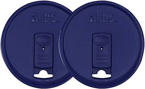 Vista 15 de Mason Jar - Tapa para bebida, boca regular, fabricada en Estados Unidos, color negro, paquete de 2