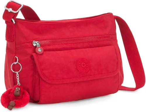 Vista 2 de Kipling Syro Crossbody Tonal de cereza