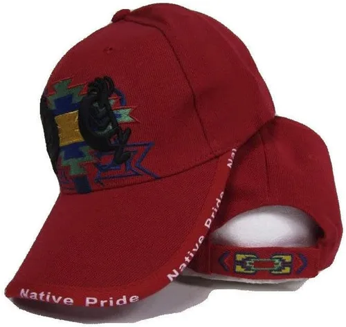 Vista 2 de Sombrero de bola de sombra de nativo americano indio nativo