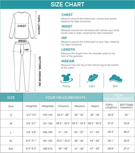 Vista 7 de Heathyoga Conjunto de ropa interior térmica para hombre, con forro polar, capa base, parte superior, ropa interior térmica de invierno para hombre