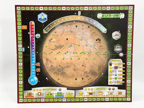 Vista 9 de Stronghold Games Terraforming Hellas & Elysium the Other Side of Mars Expansión Juego de mesa