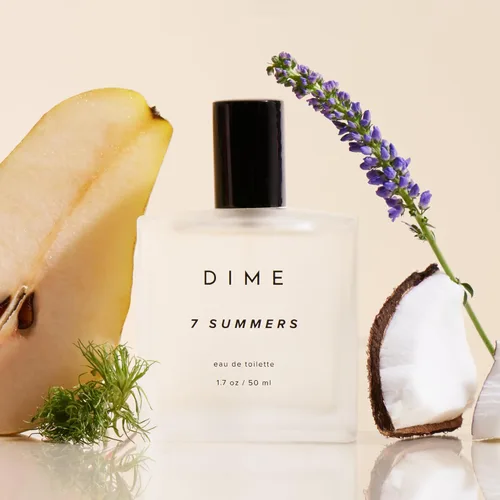 Vista 3 de DIME Beauty 7 Summers - Perfume para mujer – Eau de Toilette floral dulce Transparente