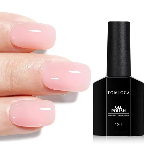 Vista 35 de TOMICCA Esmalte de uñas de gel marrón café, 0.5 onzas líquidas, esmalte de uñas de secado con LED UV para arte de uñas, manicura en casa, otoño e