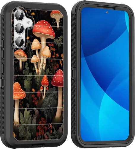 Vista 61 de Funda para Galaxy A15 5G, cuerpo completo, protección contra caídas, a prueba de polvo, resistente de 3 capas, militar, resistente, duradera