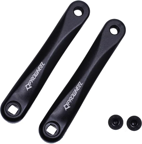 Vista 2 de PROWHEEL Ebike - Brazo de manivela disponible en agujero cuadrado, 5.512 in, 5.984 in, 6.299 in, 6.496 in, 6.693 in, 6.890 in, brazo negro