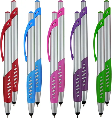 Vista 9 de Lápiz capacitivo 2 en 1 y bolígrafo con agarre cómodo para cualquier dispositivo de pantalla táctil, iPad, iPhone 6,6 Plus, iPod, Android, Galaxy