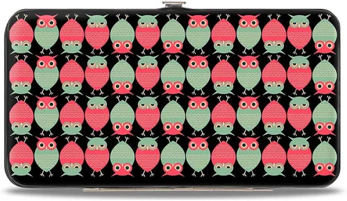 Vista 2 de Buckle-Down Women's Hinge Wallet-Owls