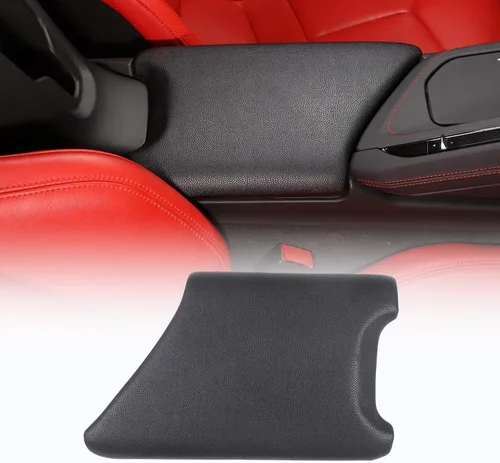 Vista 10 de CHEAYAR Cubierta de Caja de Reposabrazos Central del Interior del Automóvil Cubierta Protectora de Caja de Consola Compatible con Chevrolet Corvette