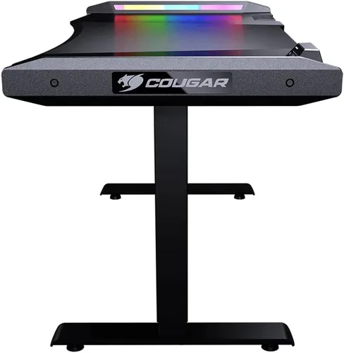 Vista 3 de COUGAR Escritorio eléctrico con motores elevados dobles E-Mars con efectos RGB y concentrador HDMI y USB de alta velocidad