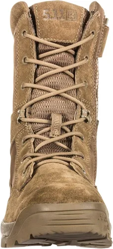 Vista 2 de 5.11 ATAC 2.0 - Botas militares tácticas con cremallera lateral de 6 pulgadas, color negro, estilo 12394