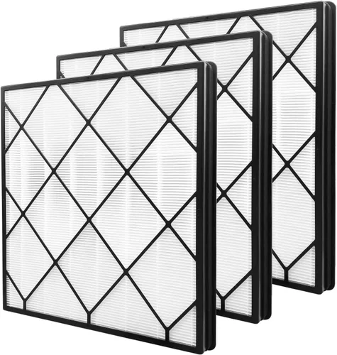 Vista 8 de Leemone Filtro HEPA de repuesto para purificador de aire Shark 4, compatible con Shark HE400, HE401, HE401C, HE401NP, HE402, HE402C, HE405, UA415