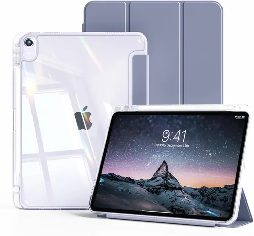 Vista 11 de kenke Funda para iPad (A16) de 11ª generación de 11 pulgadas 2025, iPad de 10.9 pulgadas 2022 con soporte para lápices, funda de marco de TPU suave
