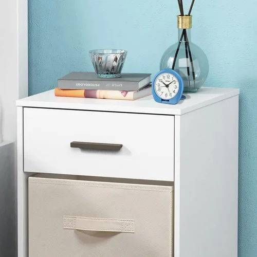Vista 4 de SEIKO Sakai Travel Dormitorio Reloj despertador, color azul metálico