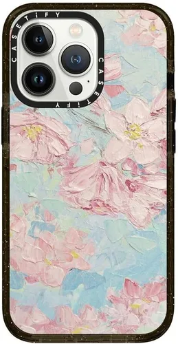 Vista 229 de CASETiFY Funda Impact para iPhone 13 [Protección contra caídas de grado militar 4X de 8.2 pies/Compatible con Magsafe] - #1 Mom - Transparente