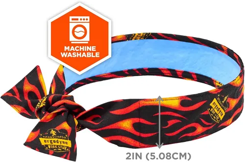 Vista 28 de Ergodyne Chill-Its 6700CT - Bandana de enfriamiento evaporativo