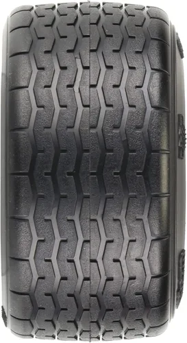 Vista 2 de PROTOform PRM1013918 - Neumático trasero VTA de 1.220 in, rueda negra montada