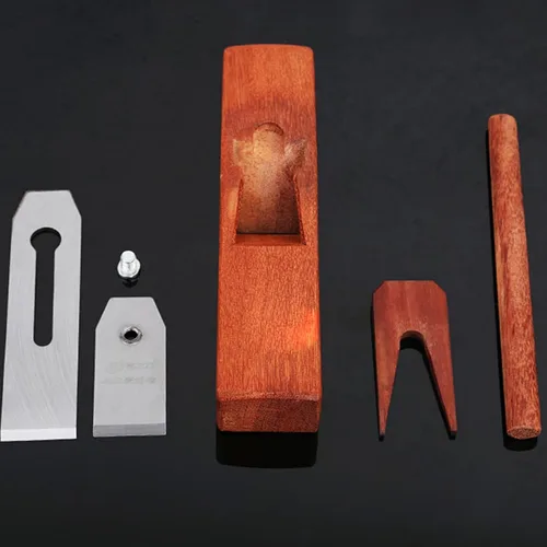 Vista 4 de Cepilladora manual, plano de madera y papel de lija para carpintería, plano de bloque de gato para superficie de madera, planos de mano