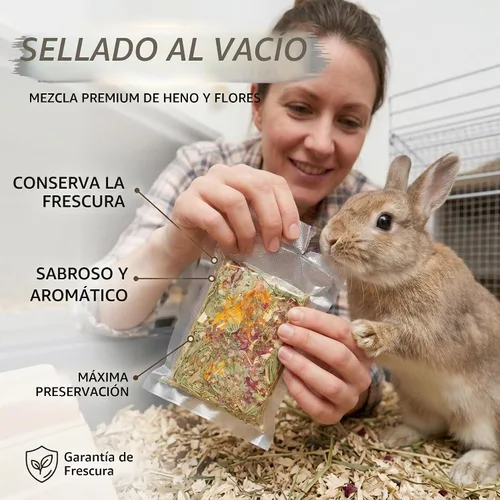 Vista 2 de Juguetes masticables de conejo, 12 unidades, Timothy Heno