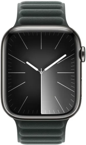 Vista 3 de Apple - Correa de reloj, eslabones magnéticos (45 mm), verde eterno, M/L