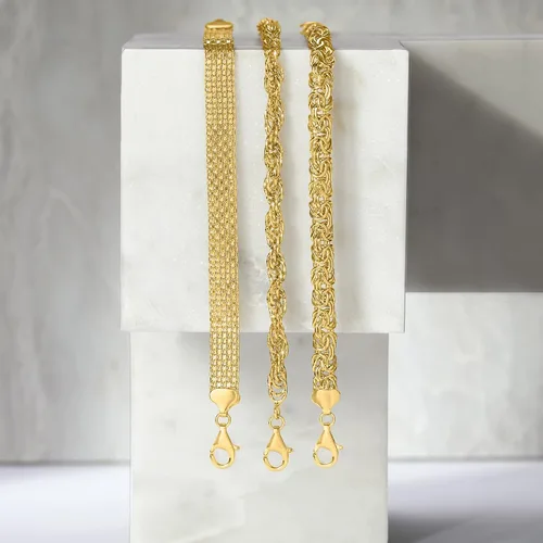 Vista 4 de Ross-Simons Jewelry Set 3 Link Bracelets