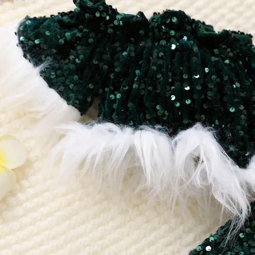 Vista 6 de Tops de Navidad para bebés y niñas, leggings trajes de Navidad