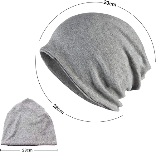 Vista 3 de TecHong Gorro de ocio para mujer, multiusos, diseño de calavera, para calentar el cuello, máscara para la cara, bufanda, de algodón de punto