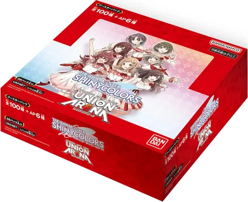 Vista 2 de Bandai UA04BT Union Arena Booster Pack, Idolmaster Shiny Colors (Box), 20 Pack Japanese
