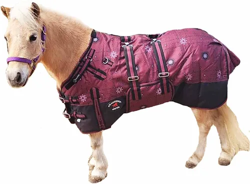 Vista 13 de CHALLENGER 1200D Miniature Weanling Donkey Pony Horse Foal Winter Blanket