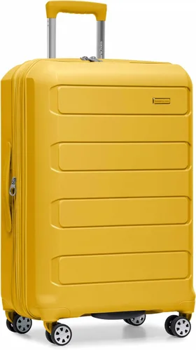 Vista 40 de Traveler's Choice Pagosa indestructible Hardshell expandible Spinner Equipaje, Azul bebé, Pagosa indestructible Hardshell expandible Spinner Equipaje