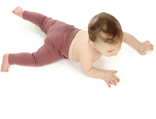 Vista 5 de Silky Toes Leggins para Bebé, Pantalones Sin Costuras de Algodón Suave para Niñas y Niños