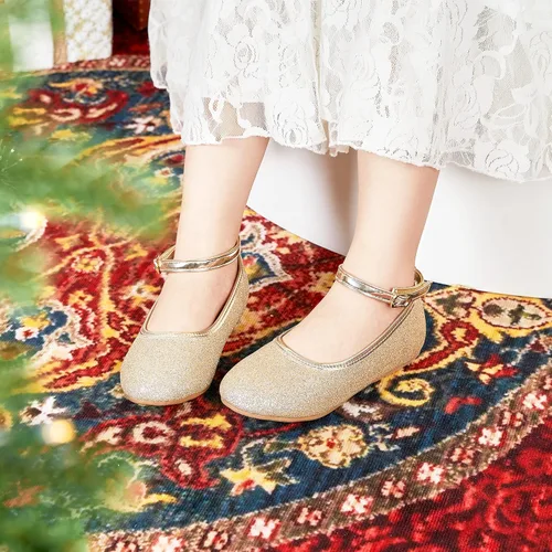 Vista 3 de Otter MOMO ToddlerLittle Girls Mary Jane Ballerina Flats Shoes Slip-on School Party Dress Shoes