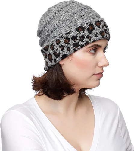 Vista 550 de C.C Trendy Warm Chunky Soft Stretch Cable Knit Beanie