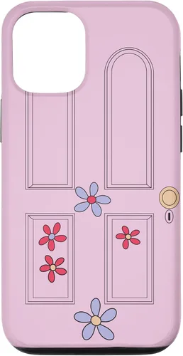 Vista 28 de Disney and Pixar's Monsters, Inc. Boo Door - Carcasa para iPhone 17, color lila