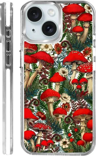Vista 20 de Funda para iPhone 13/14 [compatible con Magsafe], funda magnética transparente de silicona a prueba de golpes con patrón de versículos de la Biblia