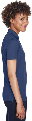 Vista 2 de UltraClub Polo piqué de malla fresca y seca para mujer 8210L
