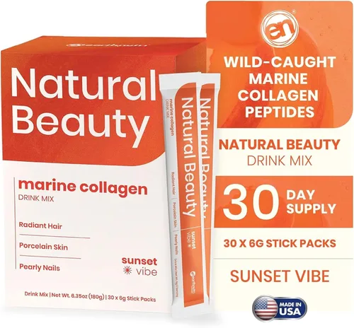Vista 9 de EarthNutri - Polvo de colágeno marino Wild Caught - Suplemento para piel, cabello y uñas - Mejora la elasticidad y la hidratación de la piel