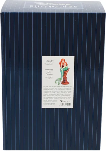 Vista 7 de Enesco Disney Showcase Couture de Force Figurina de Ariel de La Sirenita, 7.8 pulgadas, multicolor, (Modelo: 6005685)
