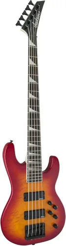 Vista 4 de Jackson JS Series Concert Bass de 5 cuerdas JS3VQ, Cherry Burst, Diapasón de amaranto