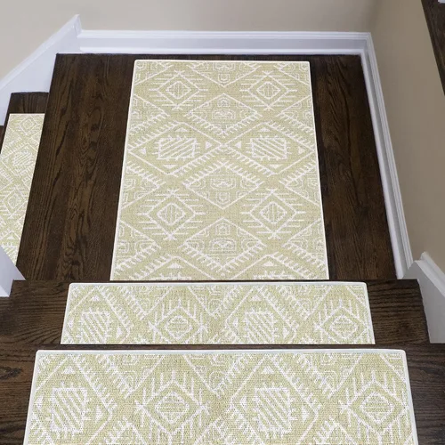 Vista 3 de SUSSEXHOME Monument Collection - Alfombra de pelo bajo resistente de 2 x 3 pies, alfombra ultrafina y antideslizante, alfombra