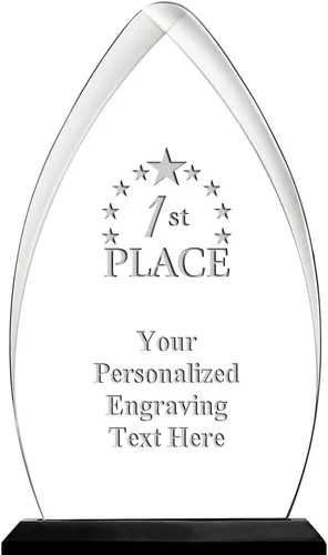 Vista 13 de Crown Awards Premio Acrílico Personalizado con Grabado Gateway Skyline de 6.75 Pulgadas