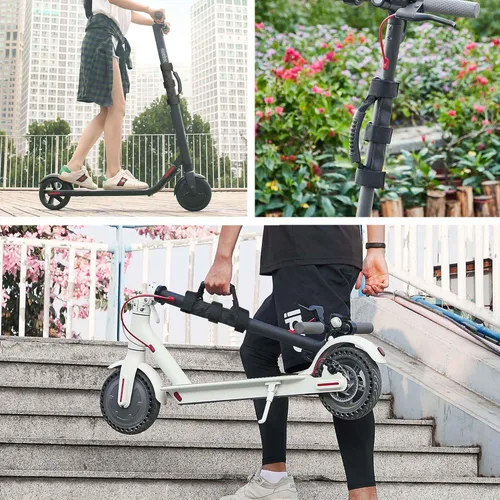 Vista 8 de TOMALL Asa de transporte para scooter, correa de mano portátil, compatible con M365 Pro ES1 ES2 ES3 ES4 Scooter