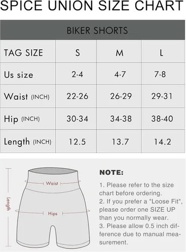 Vista 4 de SPICE UNION Pantalones cortos de entrenamiento para mujer, para correr, yoga, ciclismo, gimnasio, cintura alta, elastano, acanalados, sin costuras