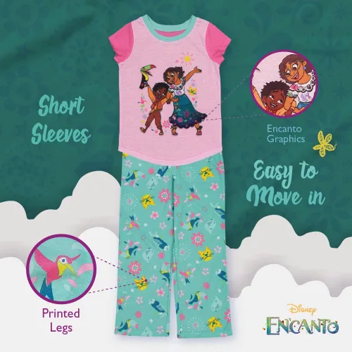 Vista 4 de Disney Conjunto de pijama para niña
